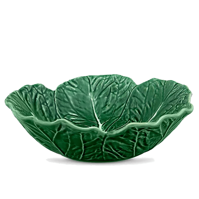 Bordallo Pinheiro Cabbage Serving Bowl 29cm Green
